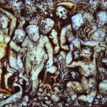 devil, statue, mythology, ancient, architecture, classical, decoration, demon, folklore, sculpture, stone, marble